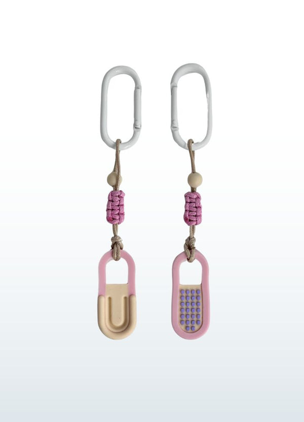 Blusss Zenkey keyhanger grounding rose stylish chewy fidget designed for sensory relief