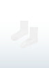 seamless soft bamboo socks_white_Blusss