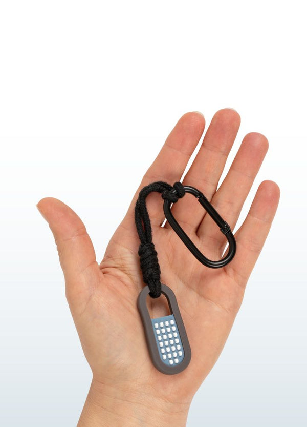 Blusss Zenkey keyhanger soothing blue stylish chewy fidget designed for sensory relief