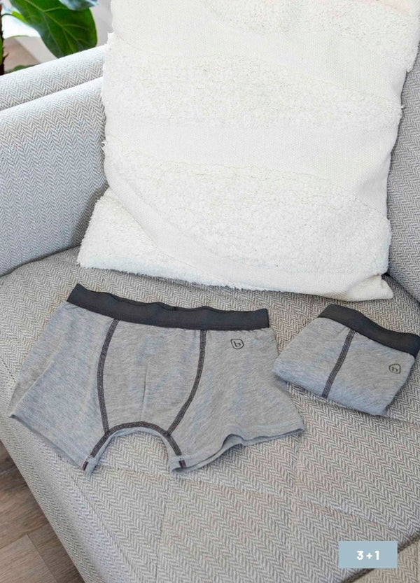 soft seamless boxer men -cotton- sensory friendly