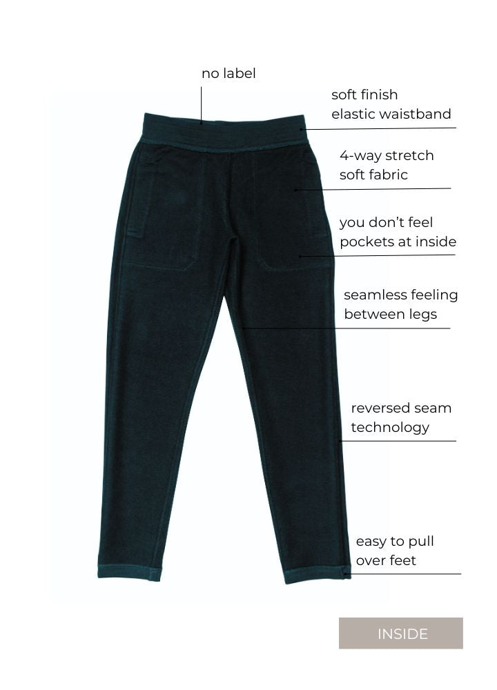 Sensory friendly soft seamless trousers for men and women_blusss