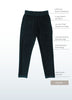 sensory friendly soft seamless trousers black for highly sensitive children-inside trousers