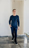 AIR Slim blue- Sensory friendly soft seamless trousers