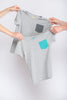 NO STRESS seamless T-SHIRT with chest pocket
