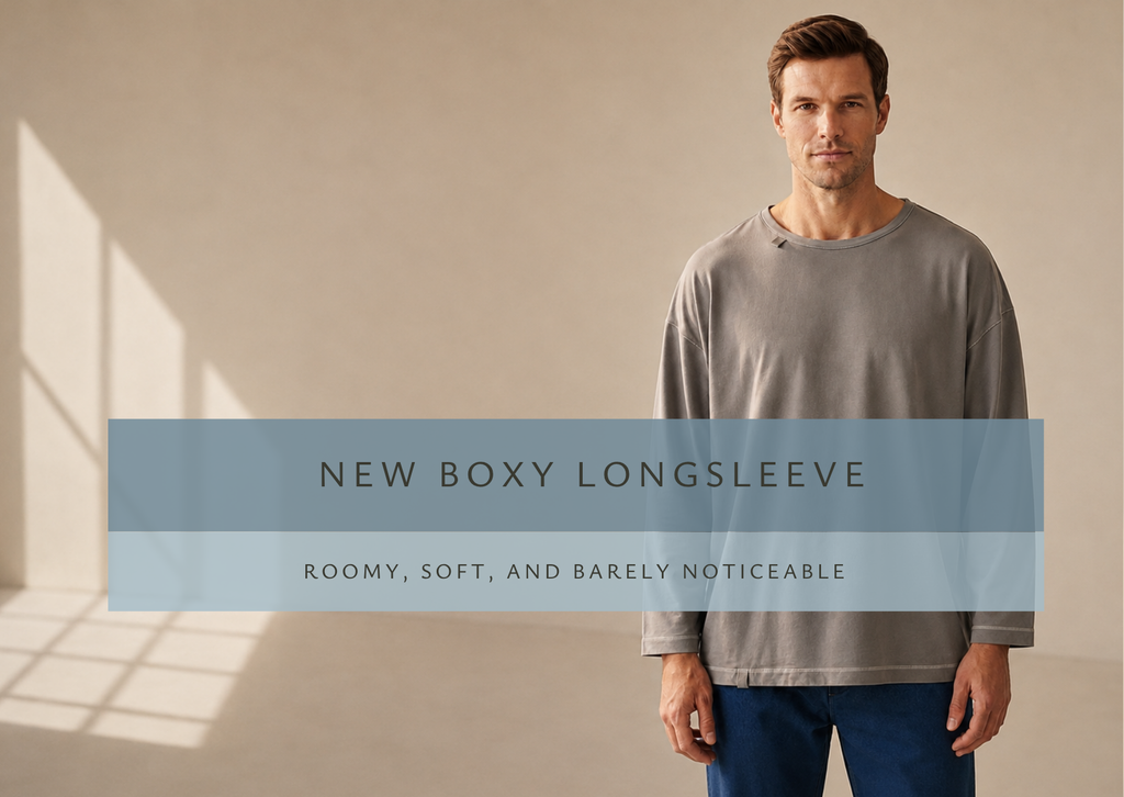 Boxy Grey Longsleeve
