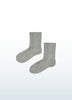 seamless soft bamboo socks_grey_Blusss