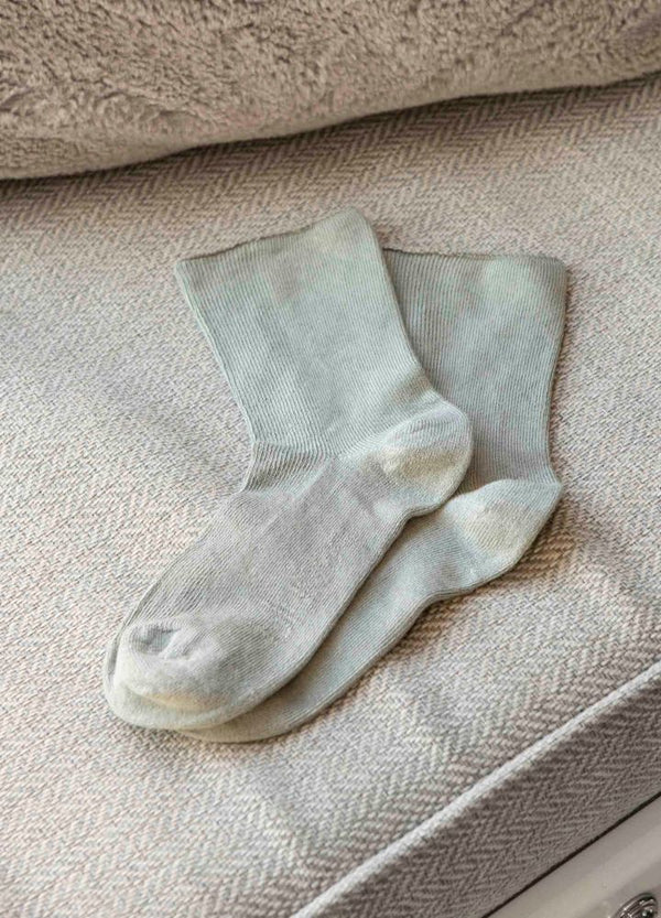 seamless soft bamboo socks_grey_Blusss