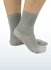 seamless soft bamboo socks_grey_Blusss