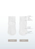seamless soft bamboo socks_white_Blusss