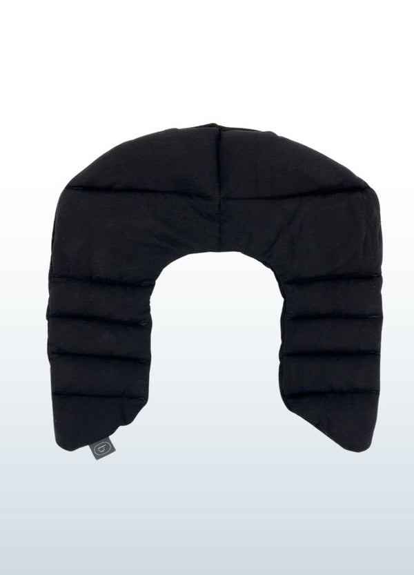 weighted neck pillow-black_Blusss-calming by deep pressure